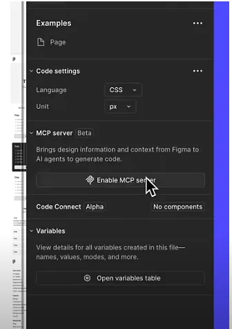 Figma MCP Server local setup